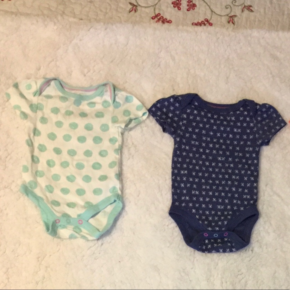 Cloud Island Baby Onesies